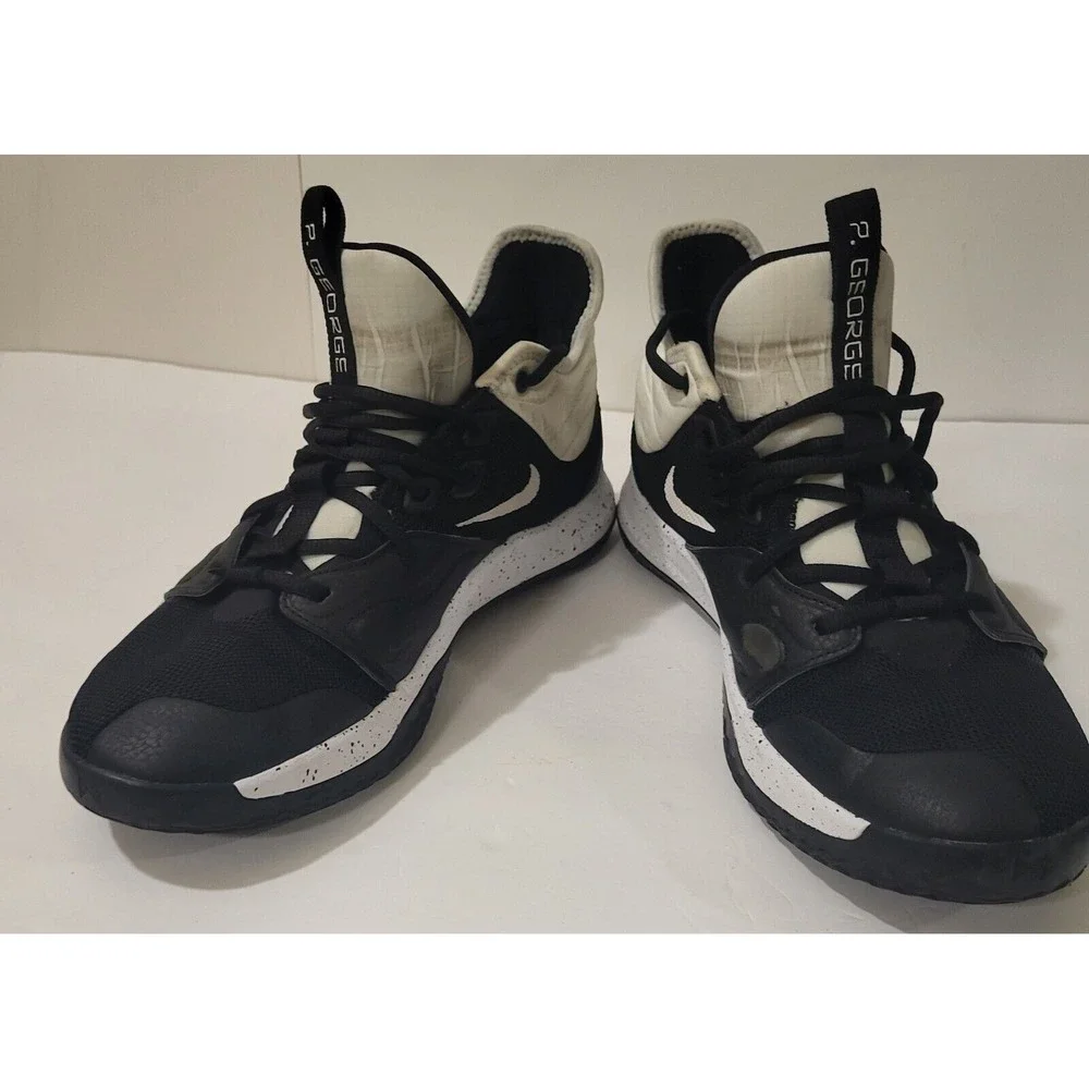 NIKE / PAUL GEORGE'S, PG3TB Black/White Women's 9.5 Sneakers CN9513-001‎